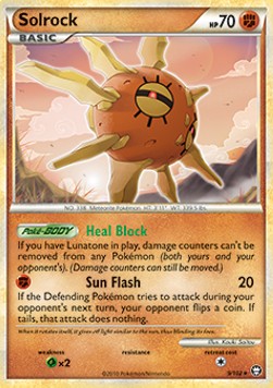 Solrock - Triumphant (Holo Rare) [TM-9]