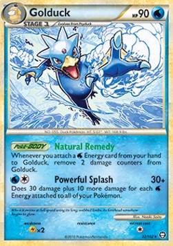 Golduck - Triumphant (Rare) [TM-22]