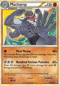 Machamp - Triumphant (Rare) [TM-26]