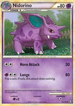 Nidorino - Triumphant (Uncommon) [TM-46]