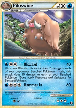 Piloswine - Triumphant (Uncommon) [TM-48]
