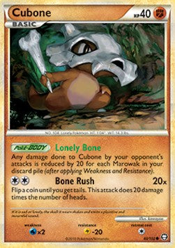 Cubone - Triumphant (Common) [TM-60]