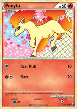 Ponyta - Triumphant (Common) [TM-72]
