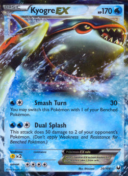 Kyogre EX - Dark Explorers (Ultra Rare) [DEX-26]