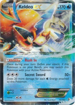 Keldeo EX - Boundaries Crossed (Ultra Rare) [BCR-49]