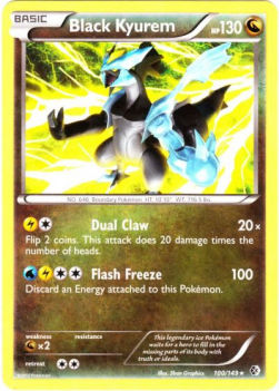 Black Kyurem - Boundaries Crossed (Rare) [BCR-100]