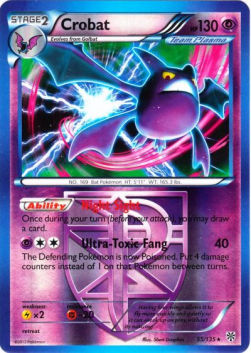 Crobat - Plasma Storm (Holo Rare) [PLS-55]