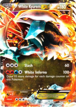 White Kyurem EX - Plasma Storm (Ultra Rare) [PLS-96]