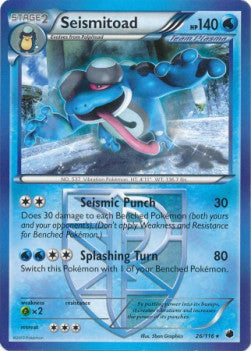 Seismitoad - Plasma Freeze (Rare) [PLF-26]