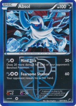 Absol - Plasma Freeze (Holo Rare) [PLF-67]