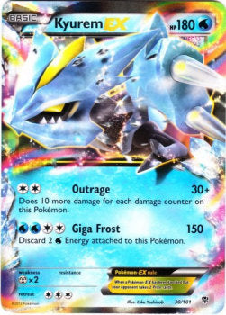Kyurem EX - Plasma Blast (Ultra Rare) [PLB-30]
