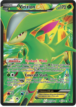 Virizion EX - Plasma Blast (Ultra Rare) [PLB-96]