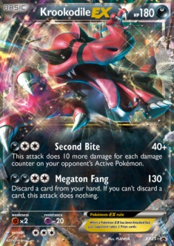 Krookodile EX - XY Black Star Promos (Promo) [XYPR-25]