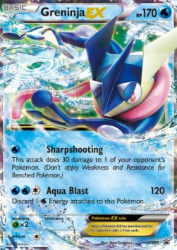 Greninja EX - XY Black Star Promos (Promo) [XYPR-20]