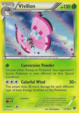 Vivillon - XY (Holo Rare) [XY-17]