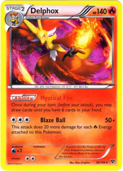 Delphox - XY (Holo Rare) [XY-26]