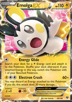 Emolga EX - XY (Ultra Rare) [XY-46]