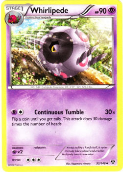 Whirlipede - XY (Uncommon) [XY-52]