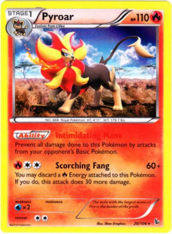 Pyroar - Flashfire (Holo Rare) [FLF-20]
