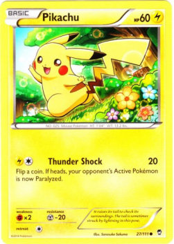 Pikachu - Furious Fists (Common) [FFI-27]