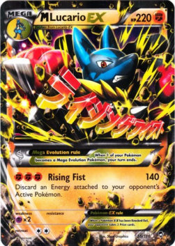 MLucario EX - Furious Fists (Ultra Rare) [FFI-55]