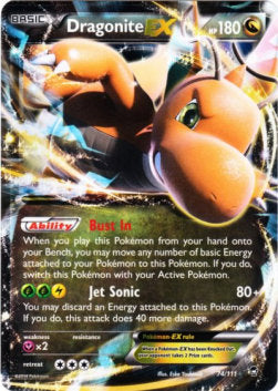 Dragonite EX⁣ - Furious Fists⁣ (Ultra Rare)⁣ [74]