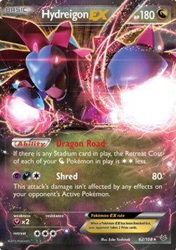 Hydreigon EX - Roaring Skies (Ultra Rare) [ROS-62]