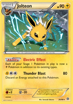Jolteon - Ancient Origins (Holo Rare) [AOR-26]