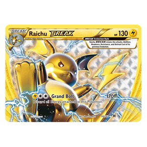 Raichu BREAK - BREAKthrough (Holo Rare) [BKT-50]