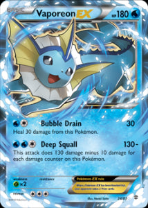 Vaporeon EX - Generations (Ultra Rare) [GEN-24]
