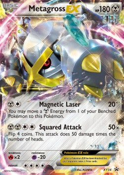 Metagross EX - XY Black Star Promos (Promo) [XYPR-34]