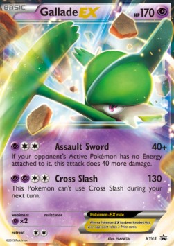 Gallade EX - XY Black Star Promos (Promo) [XYPR-45]