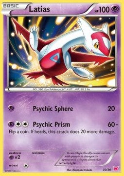 Latias - XY Trainer Kit: Latias & Latios (Fixed) [TK8-30A]