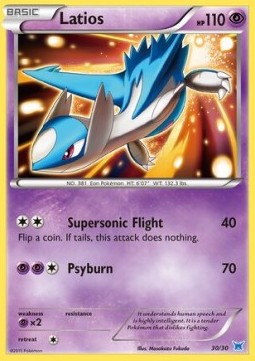 Latios - XY Trainer Kit: Latias & Latios (Fixed) [TK8-30O]