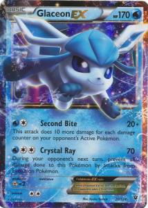 Glaceon EX - Fates Collide (Ultra Rare) [FCO-20]