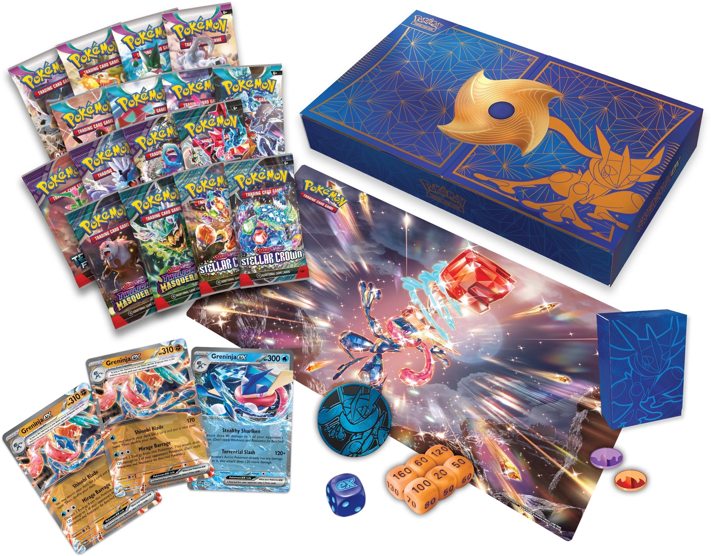 Pokémon TCG: Greninja ex Ultra Premium Collection