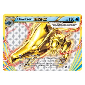 Clawitzer BREAK - Steam Siege (Holo Rare) [STS-35]