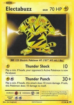 Electabuzz⁣ - Evolutions⁣ (Common)⁣ [41]