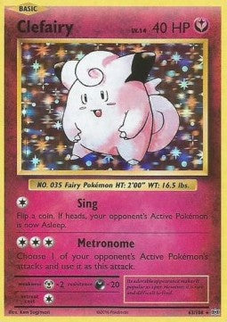 Clefairy⁣ - Evolutions⁣ (Holo Rare)⁣ [63]