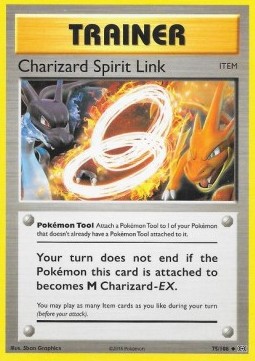 Charizard Spirit Link⁣ - Evolutions⁣ (Uncommon)⁣ [75]