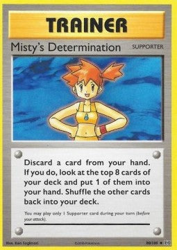 Misty's Determination⁣ - Evolutions⁣ (Uncommon)⁣ [80]