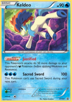 Keldeo - XY Black Star Promos (Promo) [XYPR-191]