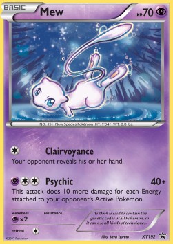 Mew - XY Black Star Promos (Promo) [XYPR-192]