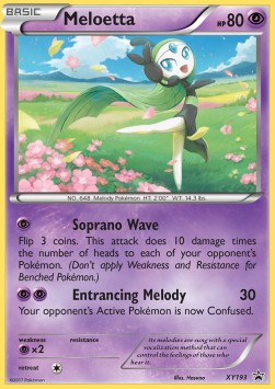 Meloetta - XY Black Star Promos (Promo) [XYPR-193]