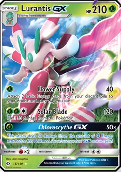 Lurantis GX⁣ - Sun & Moon⁣ (Ultra Rare)⁣ [15]