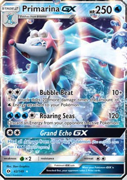 Primarina GX - Sun & Moon (Ultra Rare) [SUM-42]