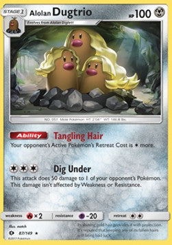 Alolan Dugtrio - Sun & Moon (Holo Rare) [SUM-87]