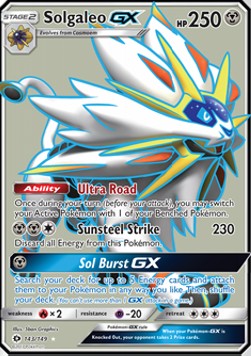 Solgaleo GX - Sun & Moon (Ultra Rare) [SUM-143]