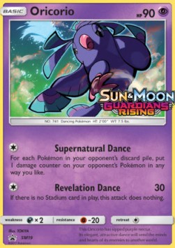 Oricorio - SM Black Star Promos (Promo) [SM-19]