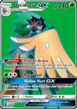 Decidueye GX⁣ - SM Black Star Promos⁣ (Promo)⁣ [37]